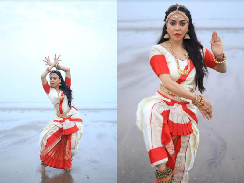 Nikita Rawal showcases Indian Classical dance looks