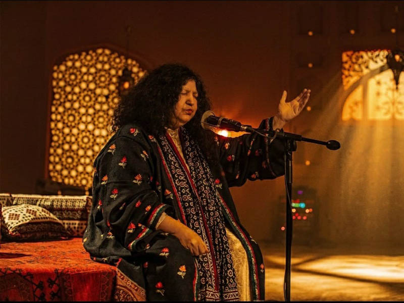 Sufi singer Abida Parveen