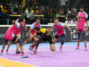 Telugu Titans vs Jaipur Pink Panthers