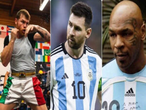 Tyson wants to punch for Messi