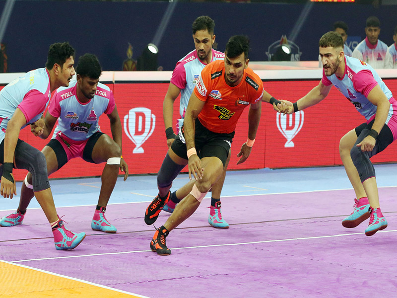 U Mumba vs Jaipur Pink Panthers