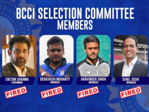 bcci sacks chetan sharma led selection committee