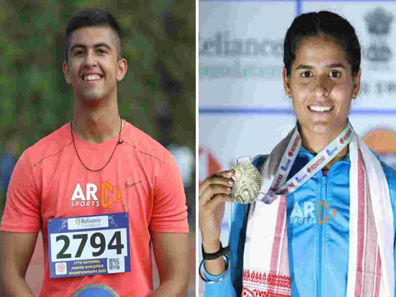 devansh jagga national junior athletics discus throw