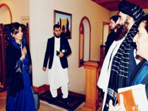 hina rabbani khar arrives in afghanistans capital