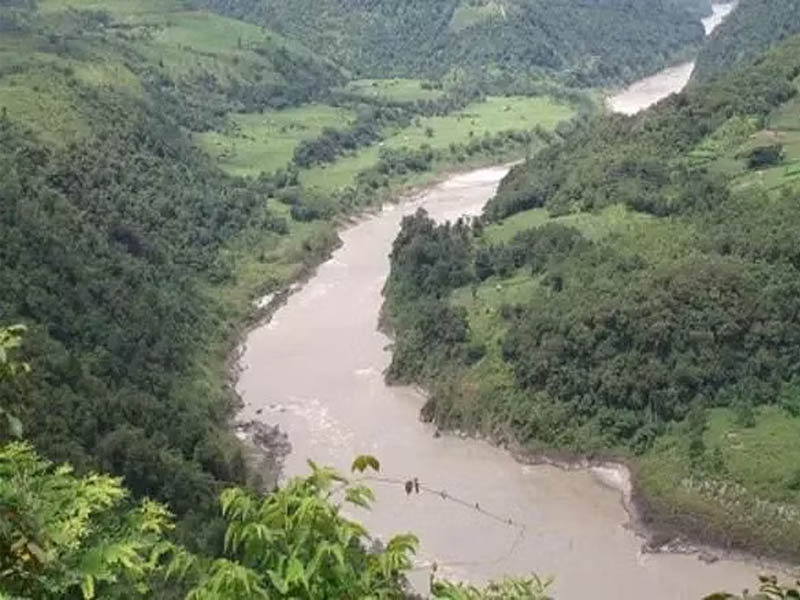 river siang in arunachal pradesh turns muddy again