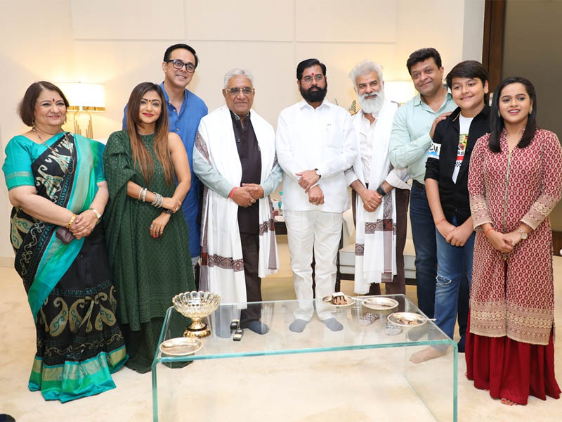 sony sabs wagle ki duniya cast meets the honble maharashtra cm shri eknath shinde