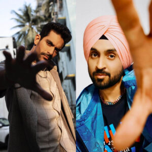 Diljit Dosanjh and Angad Bedi