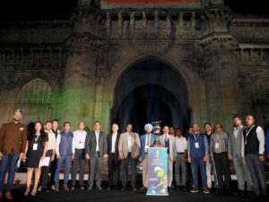 HWC2023 Trophy receives a grand welcome in Mumbai