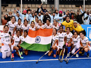 India defeat Spain in the Final of FIH Womens Nations Cup 2022