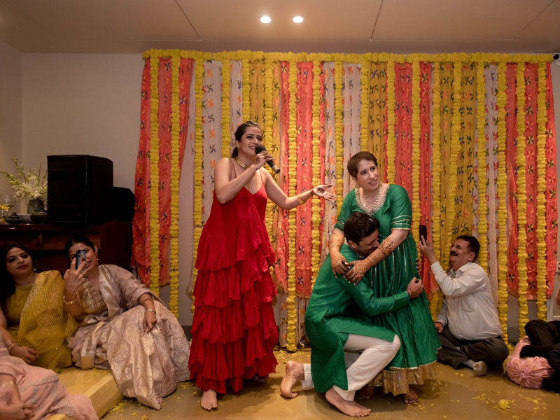 Sanya Malhotra at Guneet Mongas wedding