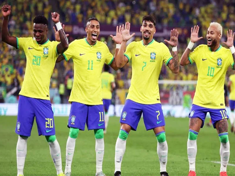 brazil vs south korea live score fifa world cup 2022 round of 16