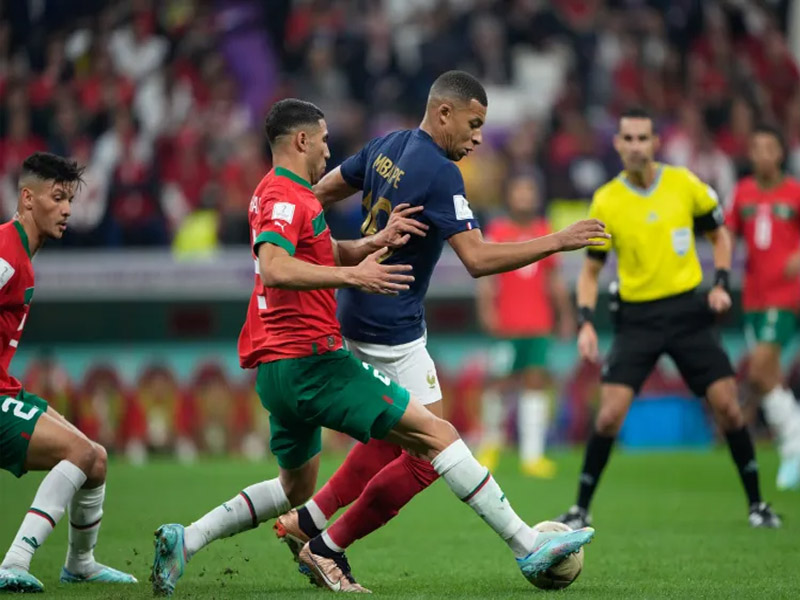 fifa world cup 2022 france vs morocco semifinal