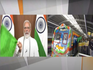 pm modi dedicates to nation four railway projects wst bengal