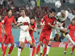 south korea beats portugal 2 1 at world cup