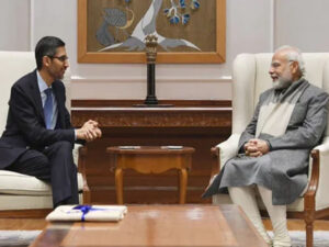 sundar pichai meets pm modi look forward to supporting india s g20 presidency