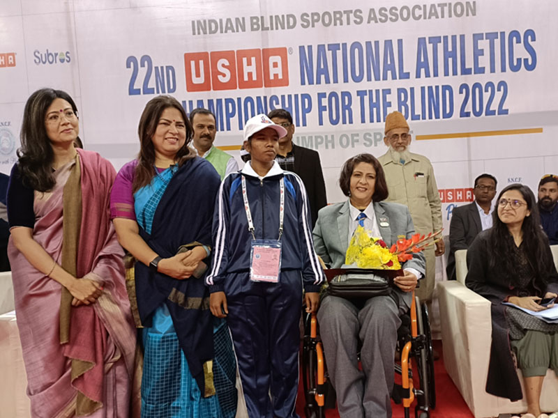 usha national athletics championship for the blind 2022