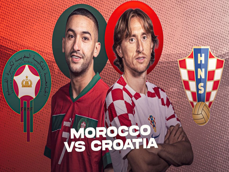 world cup third place play off croatia vs morocco