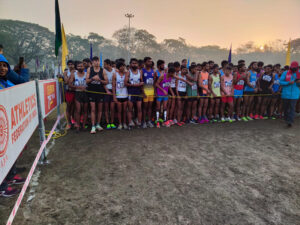 57th National Cross Country Championship 2023 Sualkuchi Assam