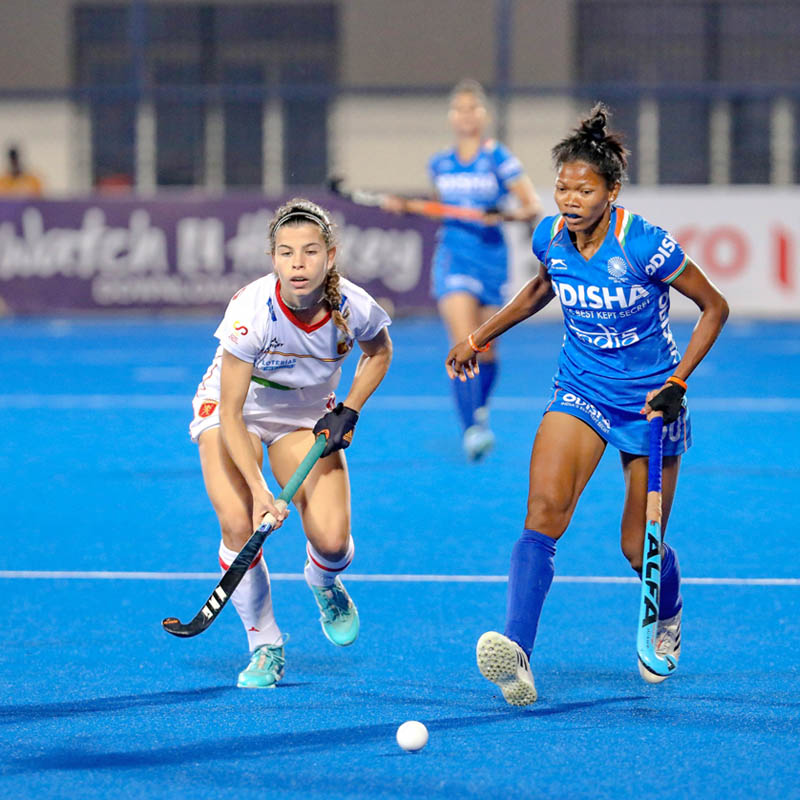 Indian Womens Hockey Team go down 1 3 to Netherlands in their second friendly tie