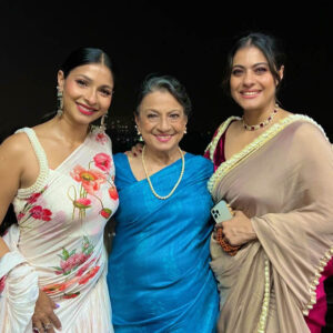 Tanishaa Mukerjis love for Sarees Knows No Bounds