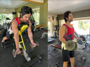 Trying to get fit Allow Aditya Seal to train you