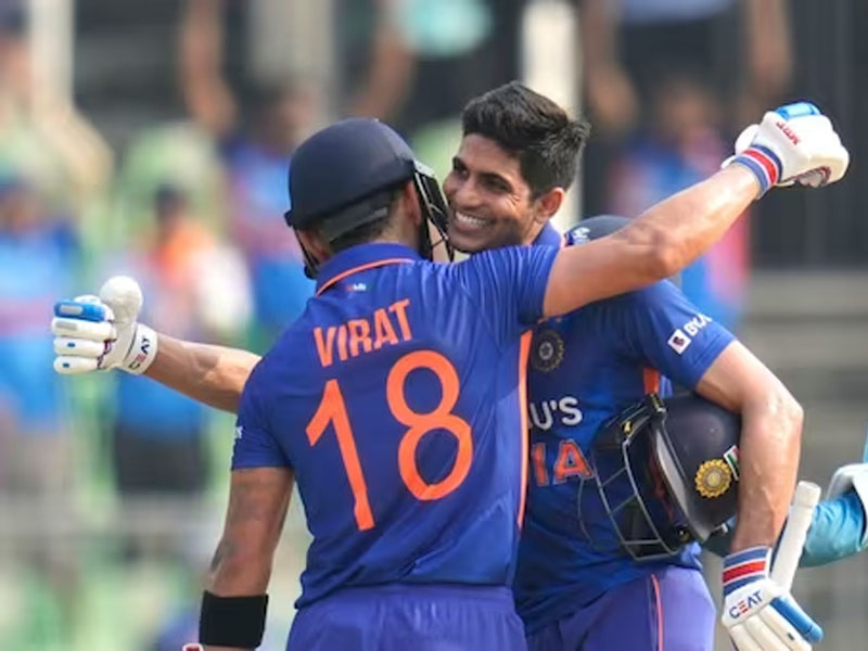 Virat Kohli Shubman Gill and Mohammed Siraj help India hammer Sri Lanka