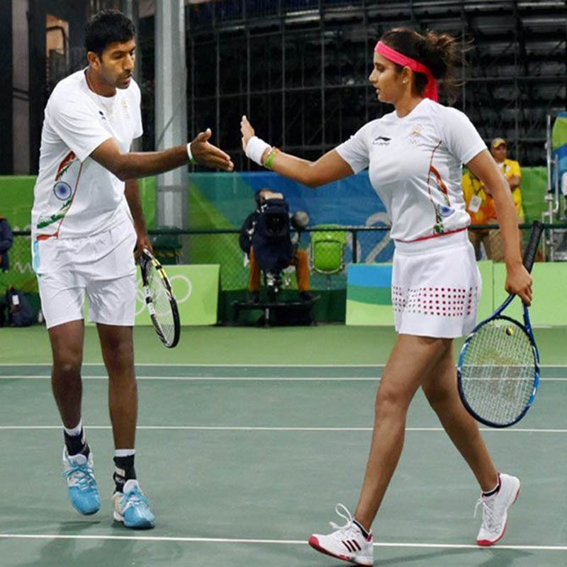 australian open sania bopanna in mixed doubles