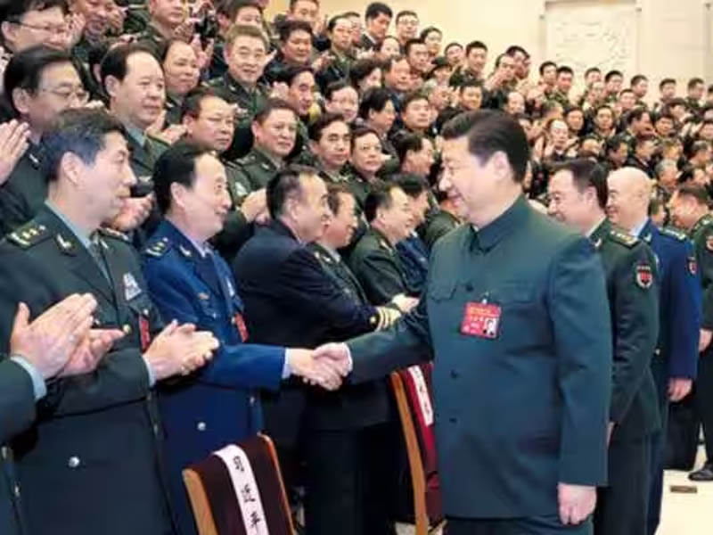 chinese president xi inspects combat readiness of troops at india china border in eastern ladakh