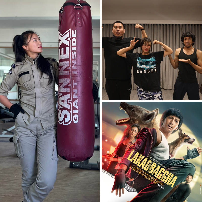 cop and a boxer from Sikkim to make her debut in action thriller film Lakadbaggha