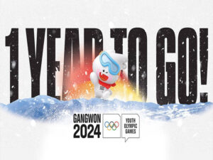 gangwon 2024 unveils mascot at one year to go mark