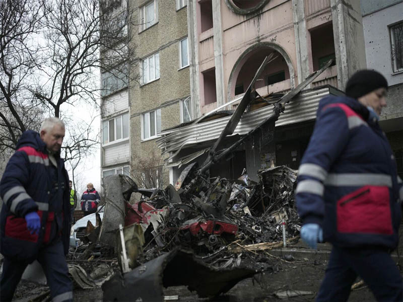 helicopter crash kyiv top officials interior minister dead