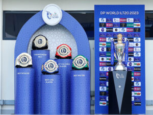 DP World ILT20 Belts and Trophy