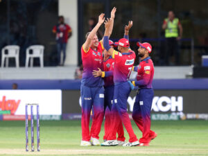 Dubai Capitals Celebrate