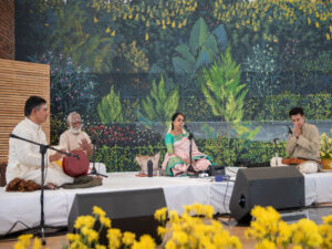 Sudha Raghunathans vocal recital marks the grand finale of the 150th birth week celebrations of Lalaji Maharaj