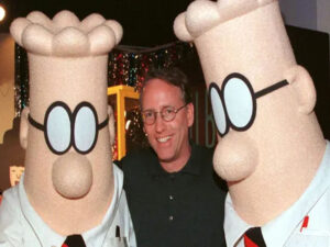 dilbert cartoon dropped by us newspapers over creators racist comments