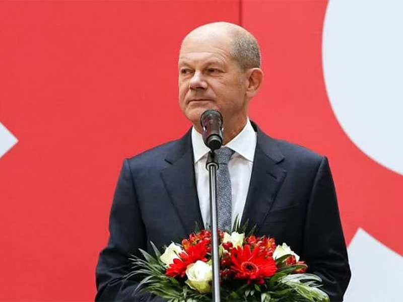 german chancellor scholz to arrive india on two day visit