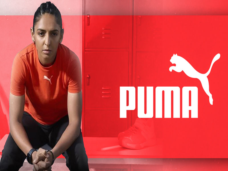 harmanpreet kaur joins the puma