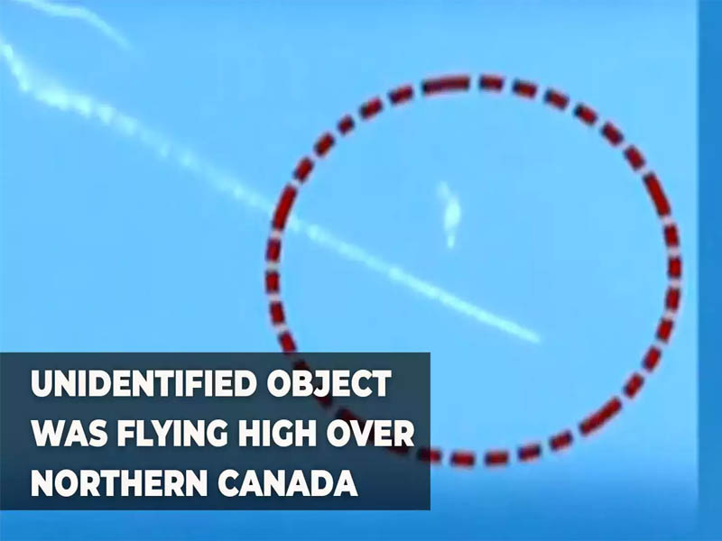 us fighter shot down object over northern canada