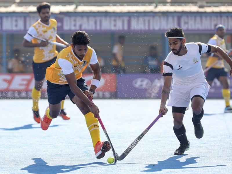 Day 3 Hockey India Senior Men Inter Department National Championship 2023