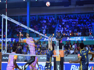 Kochi Blue Spikers finish campaign with win over Mumbai Meteors