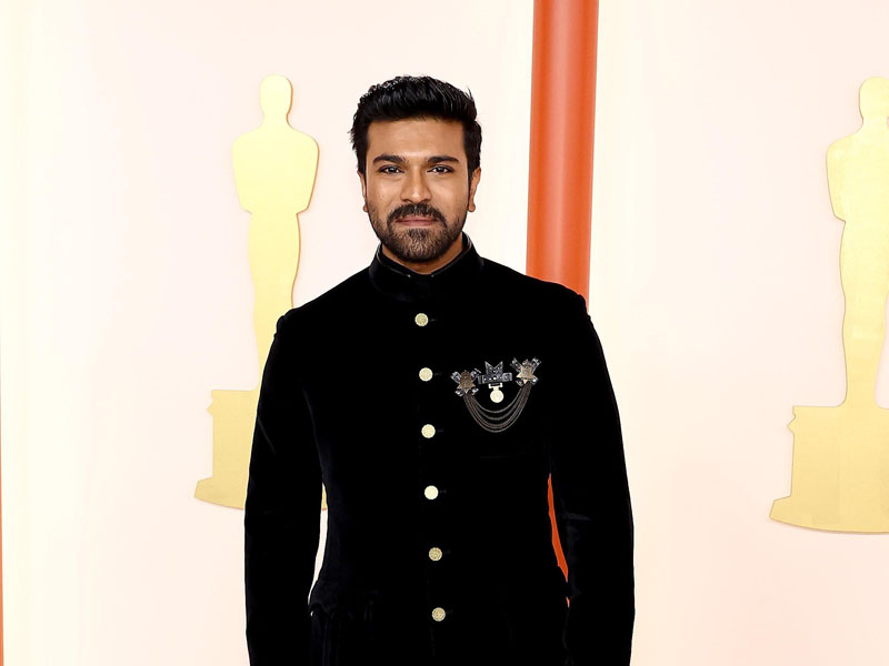 Ram Charan in a Custom Shantnu Nikhil Bandhgala