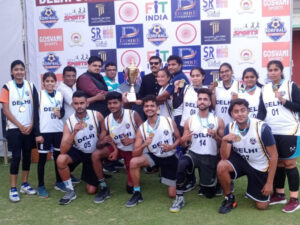 Shahdara District wins 1st Delhi State Junior Korfball Championship 2023