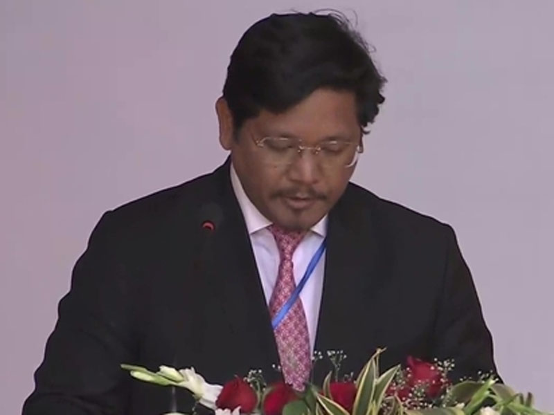 conrad sangma takes oath as meghalaya cm