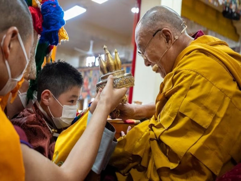 dalai lama names mongolian boy as new buddhist spiritual leader