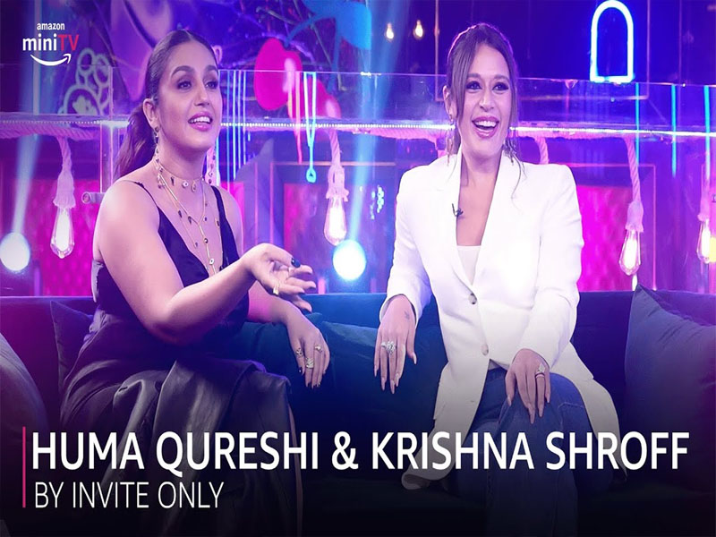 huma qureshi krishna shroff to grace the stage of by invite only