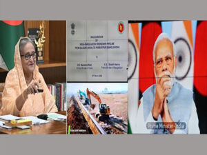 pm modi bangladesh pm sheikh hasina inaugurate cross border energy pipeline