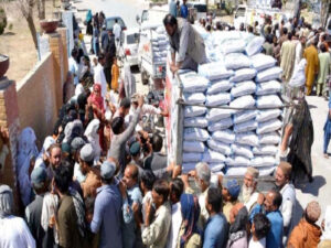 several injured in stampedes as free flour distribution in pakistan