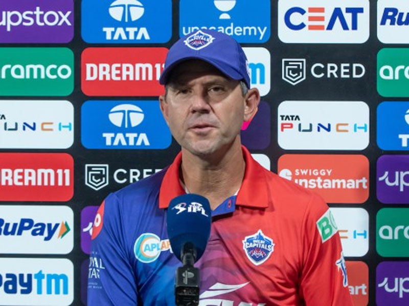 Delhi Capitals Head Coach Ricky Ponting