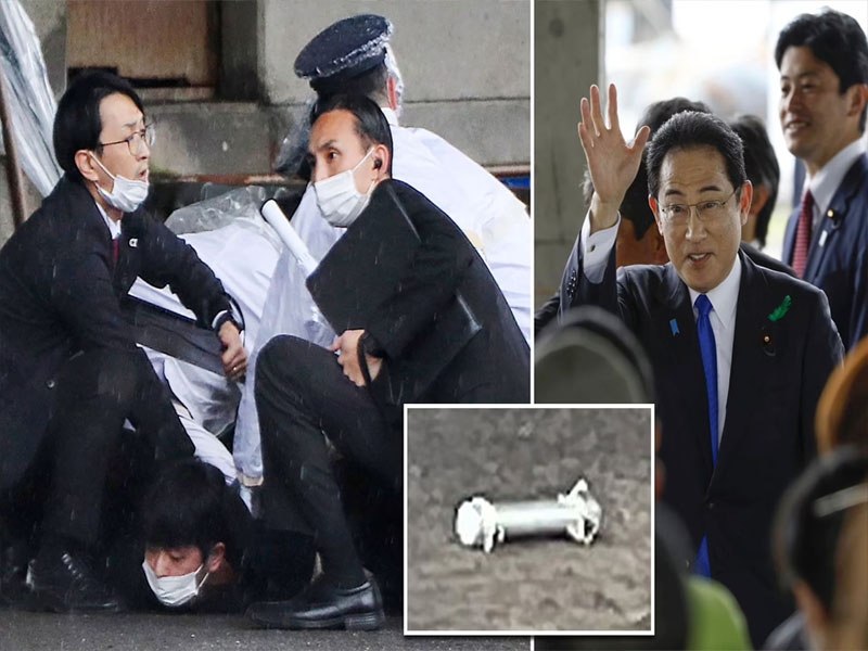 PM Fumio Kishida unharmed after smoke bomb at speech