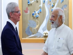 apple ceo tim cook meets pm modi